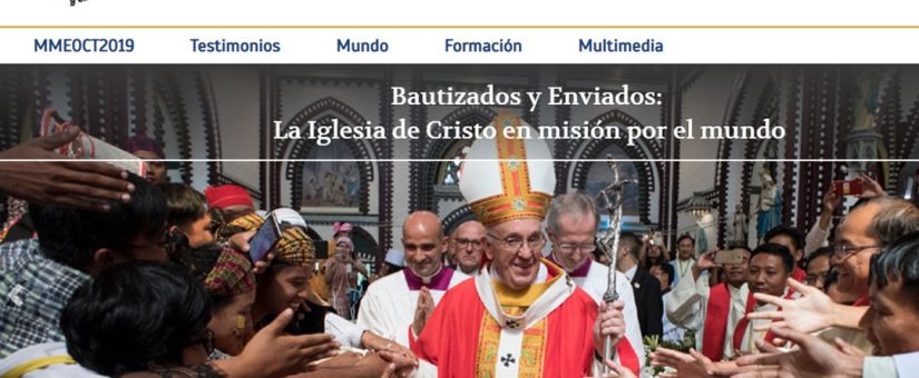 Disponible en español la web del Mes Misionero Extraordinario