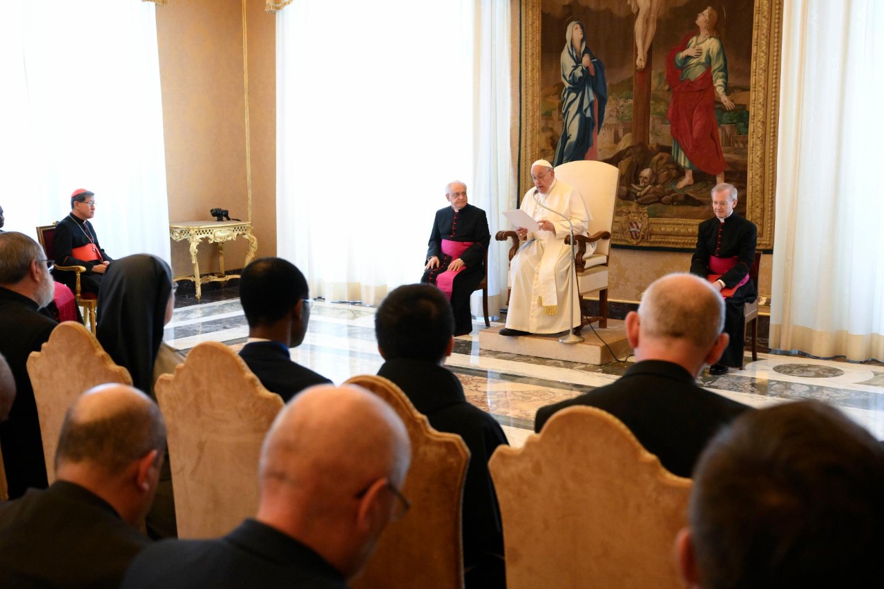 El Papa Francisco recibe a los directores de OMP