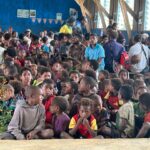 Inauguración escuela financiada por Infancia Misionera en Kundiawa (Papúa Nueva Guinea)